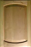 A wooden door with some wood grain on it